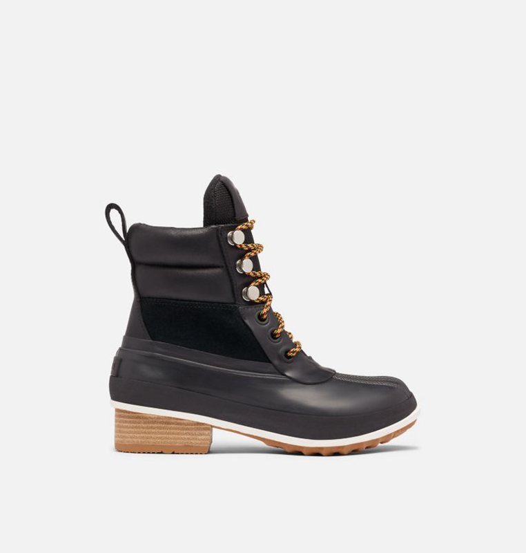 Sorel Kadın Slimpack™ Iii Hiker Duck Mid - Yağmur Bot Siyah - 506-KHXJLC